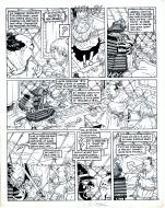 Original comic page from Le Vent Des Dieux by GIOUX issue 8 page 2.