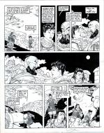Original comic page from Le Vent Des Dieux by GIOUX issue 8 page 6.