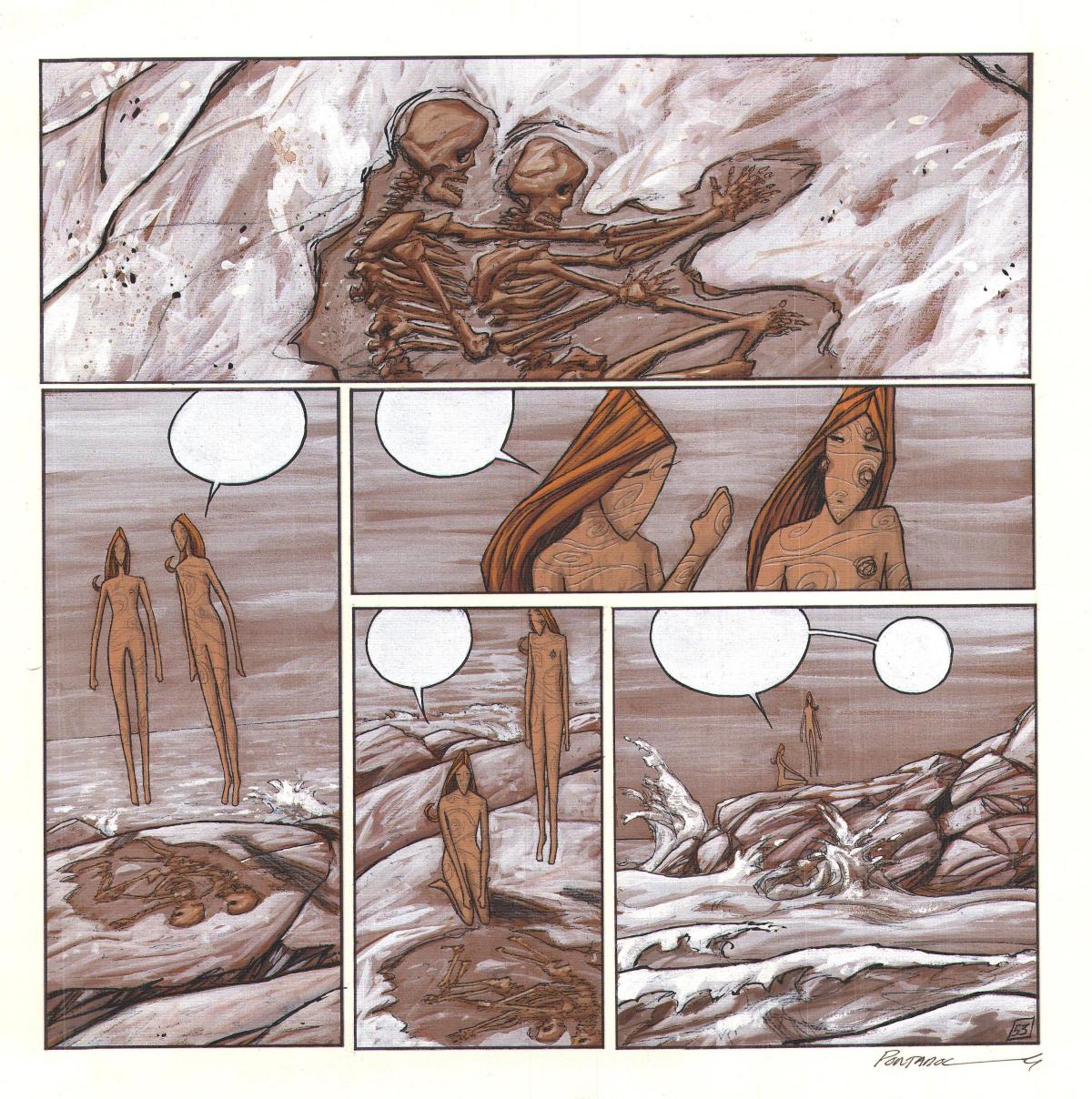 Planche Originale 53 d'Akarus Tome 2 par Frédéric Pontarolo 