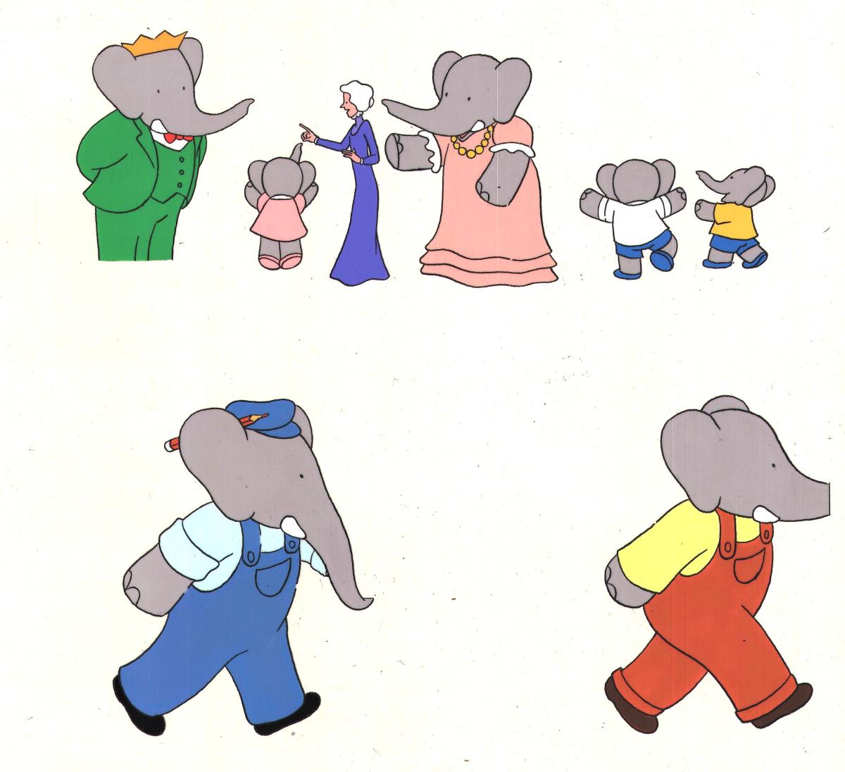 Celluloide original pages 24-25 de BABAR