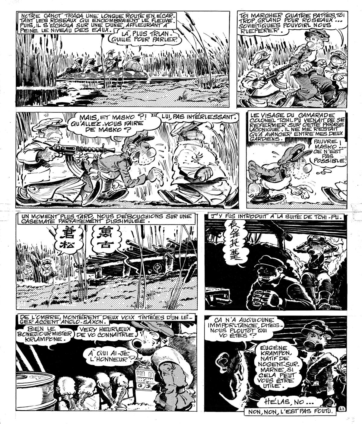 Planche originale 23 -LE GOULAG TOME 1 BIS - Le malgré moi