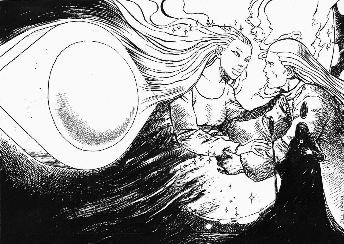 Illustration de couverture alternative les Technoperes tome 7
