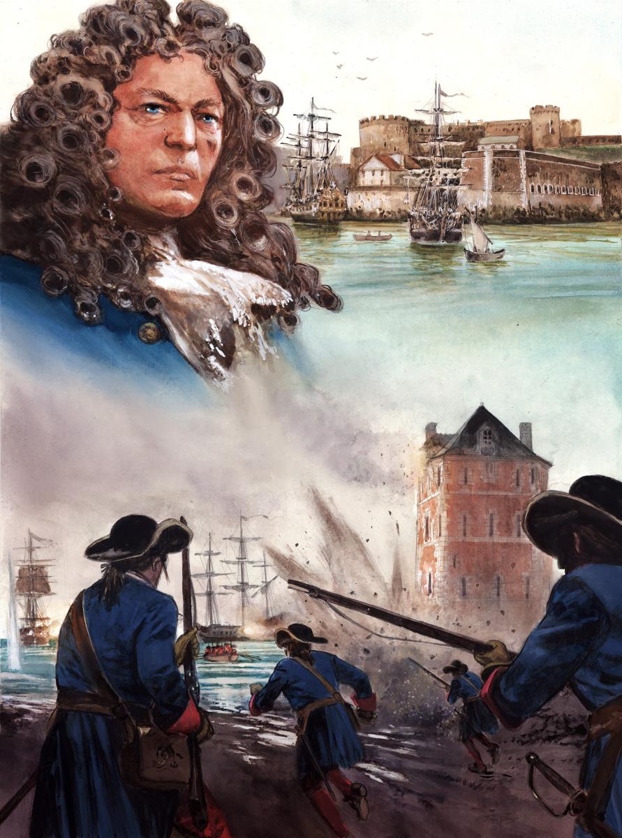 VAUBAN Péril sur Brest Couverture Originale
