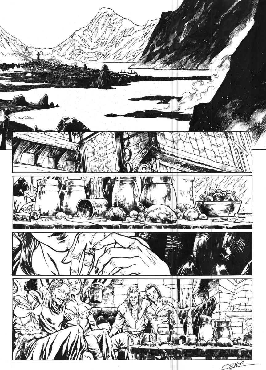 Planche originale 5 de ELRIC Tome 6