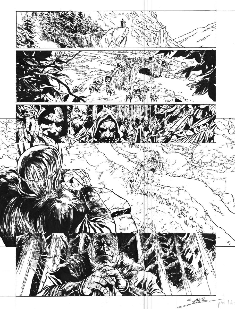 Planche originale 4 de ELRIC Tome 6