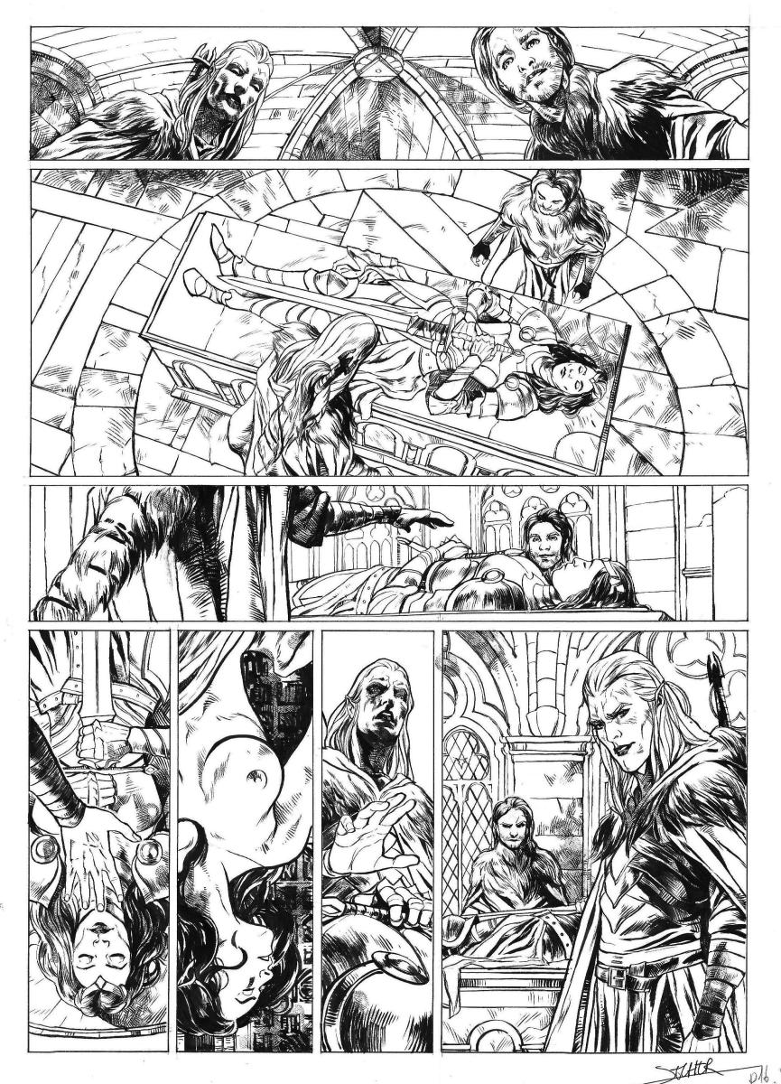 Planche originale 16 de ELRIC Tome 6