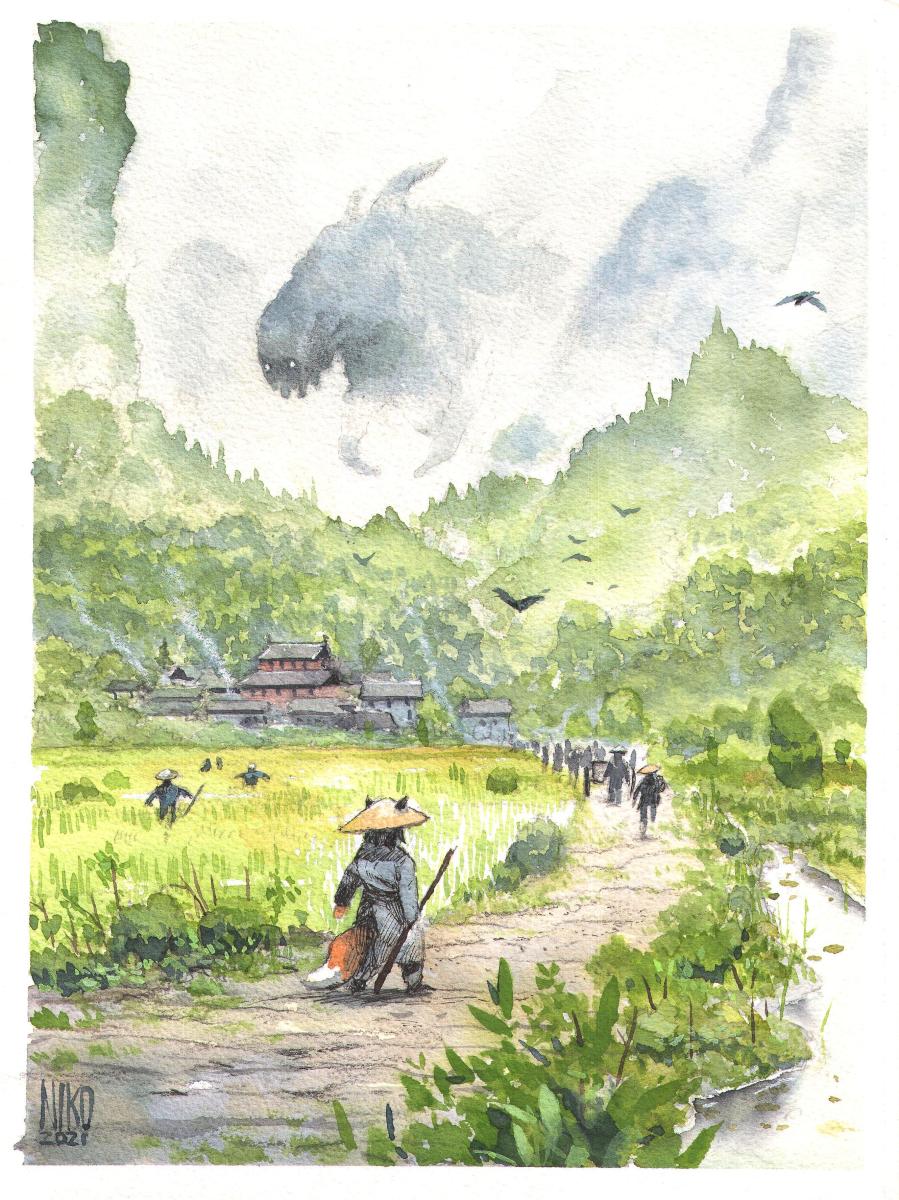 Exlibris original FANG Tome 2 Pulp