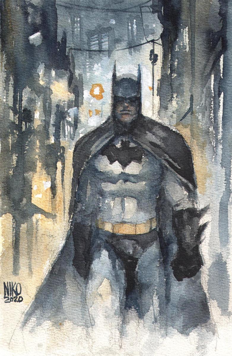 BATMAN Aquarelle
