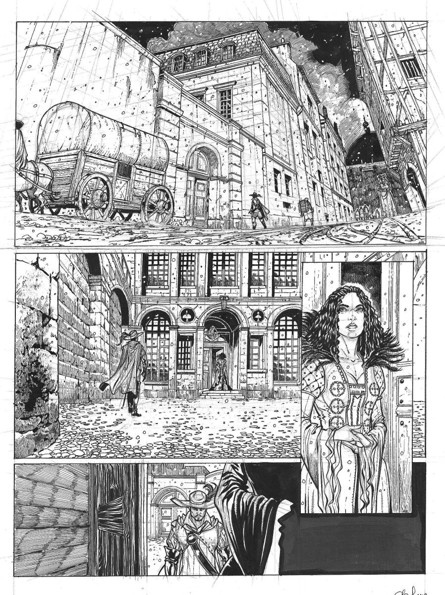 Planche originale 11 Gueule de Cuir Tome 1