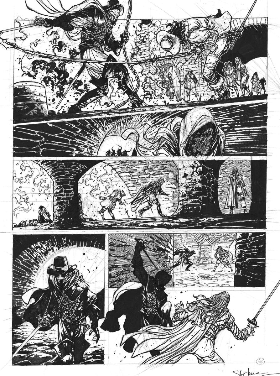 Planche originale 47 Gueule de Cuir Tome 1