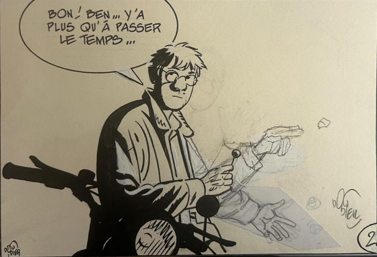Case originale alternative Jérôme K. Jérôme Bloche 5