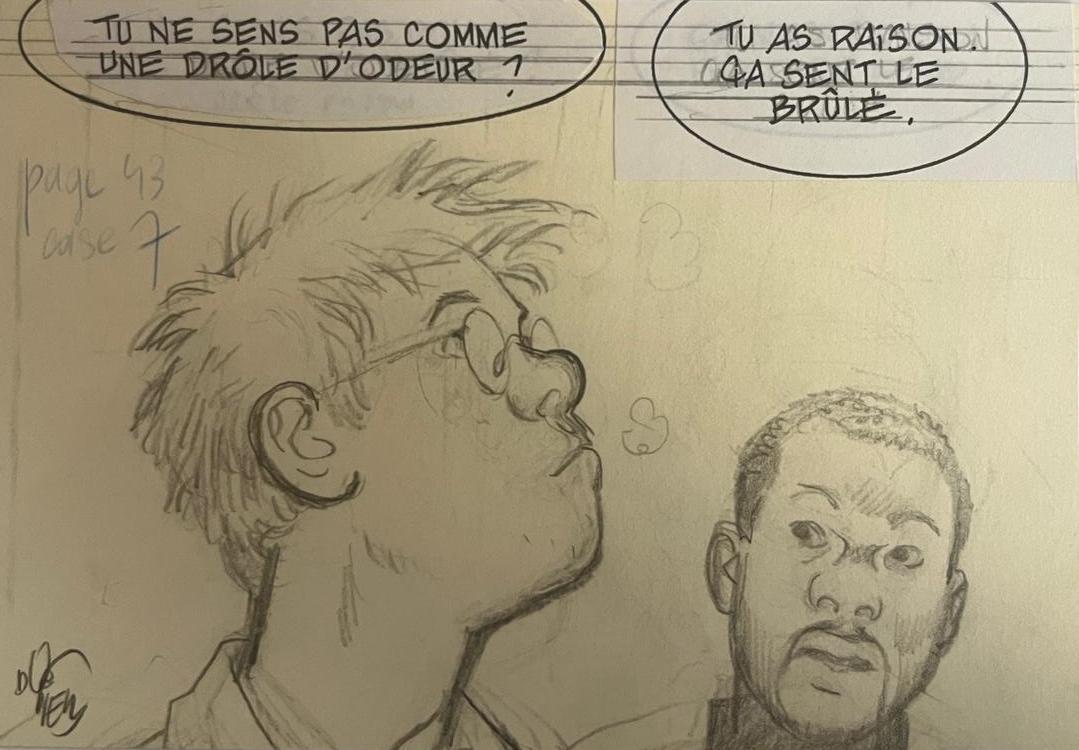 Case originale alternative Jérôme K. Jérôme Bloche 10