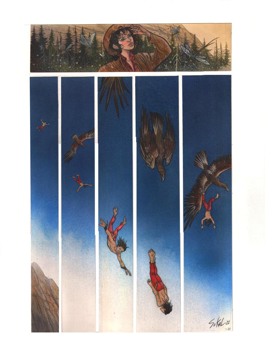 Planche originale 36 de KRAA Tome 2