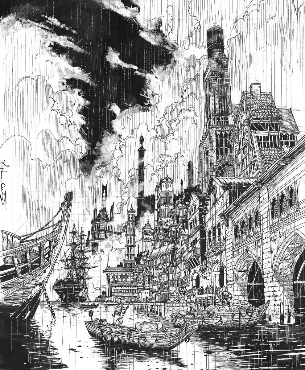 Planche originale 00 de La Confrérie des tempêtes Tome 2