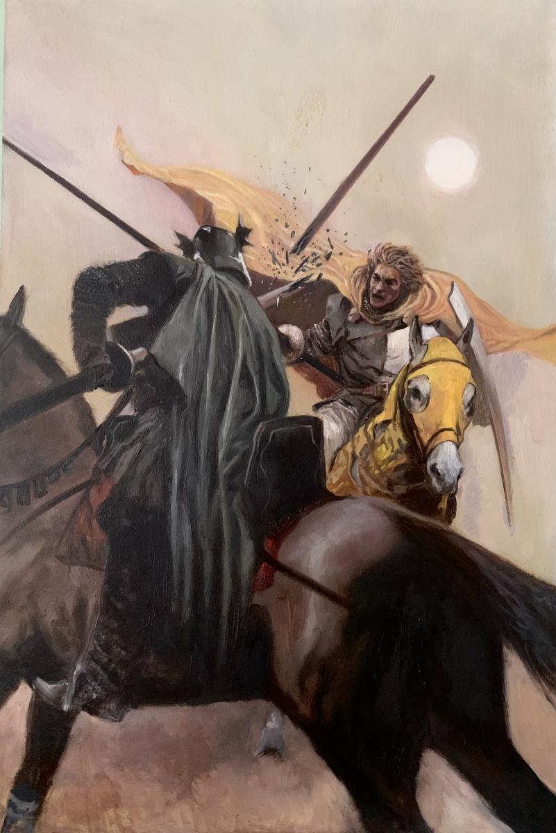 Lancelot  Tome 4 Couverture Originale
