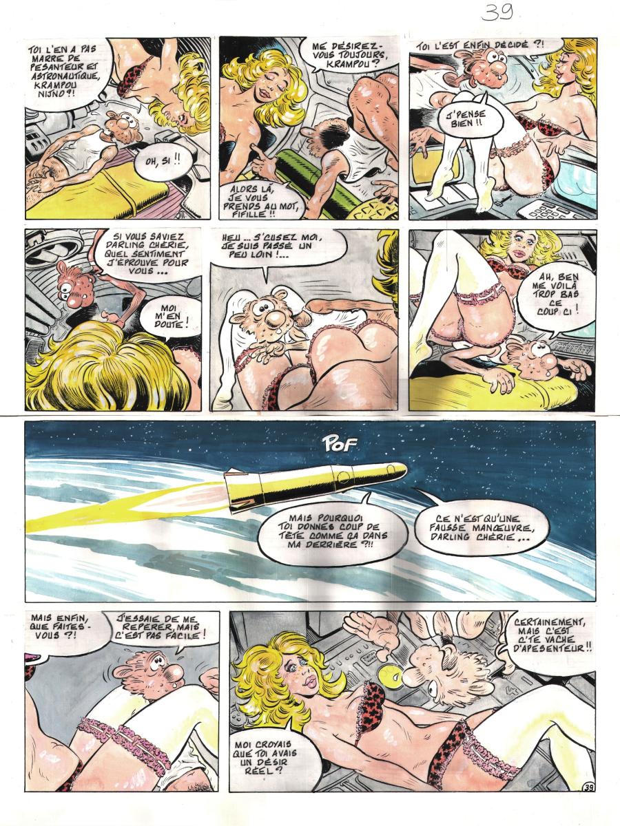 Planche originale 39 du tome 15 LE GOULAG - www.loubianka.com par Dimitri