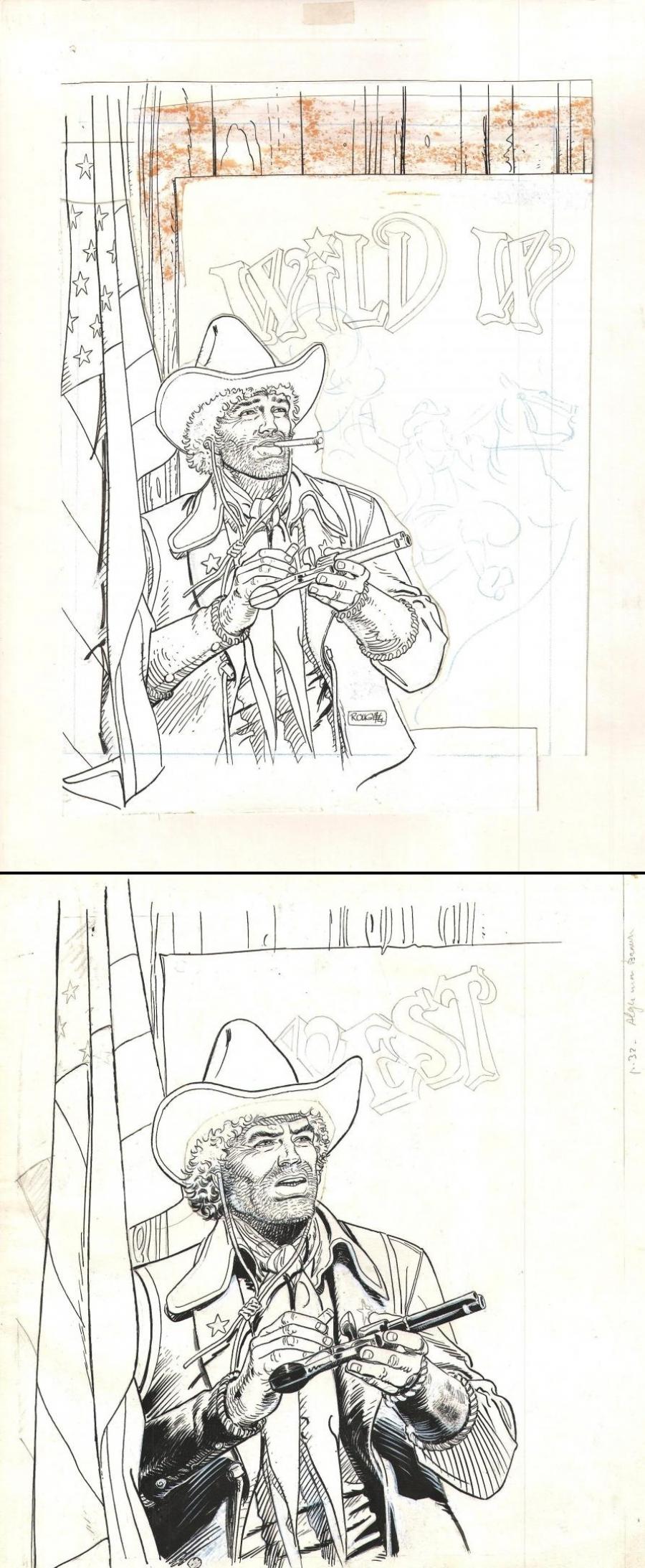 Couverture pour le tome 13 : Le carnaval sauvage, de la série Comanche par Michel ROUGE