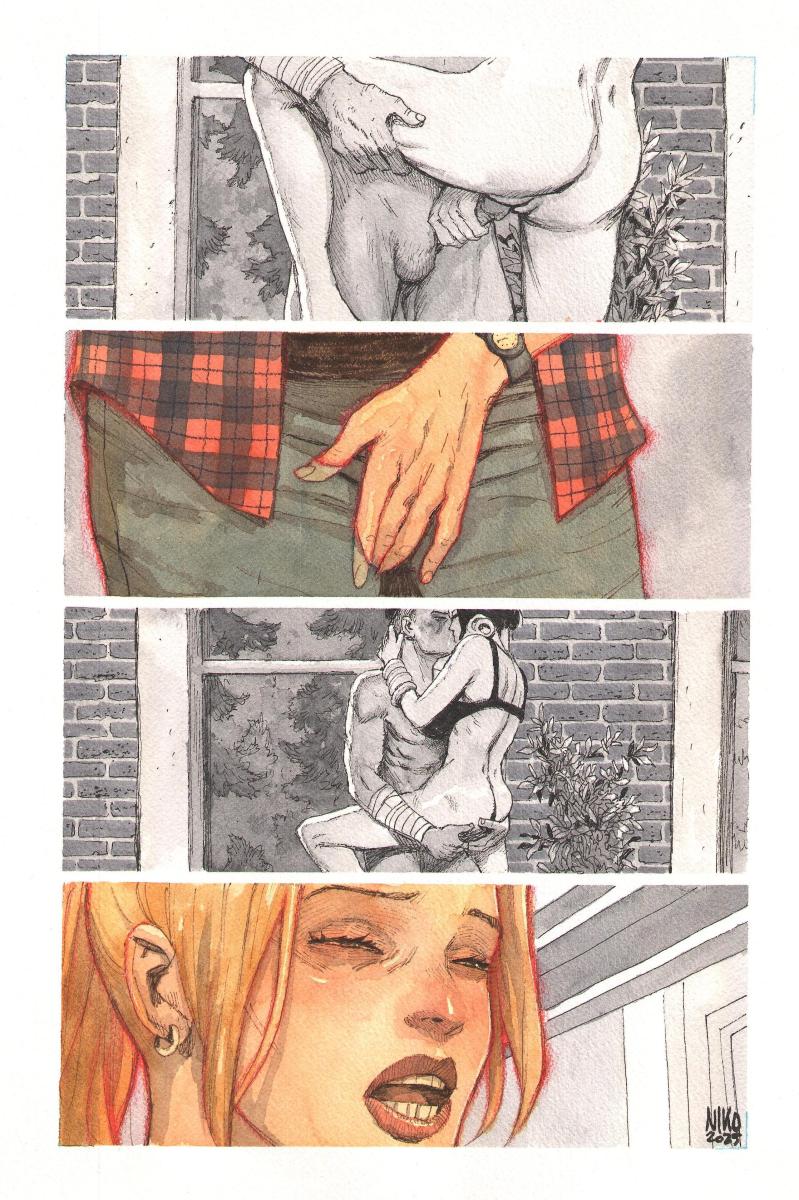 Planche originale 77 de Spectateurs