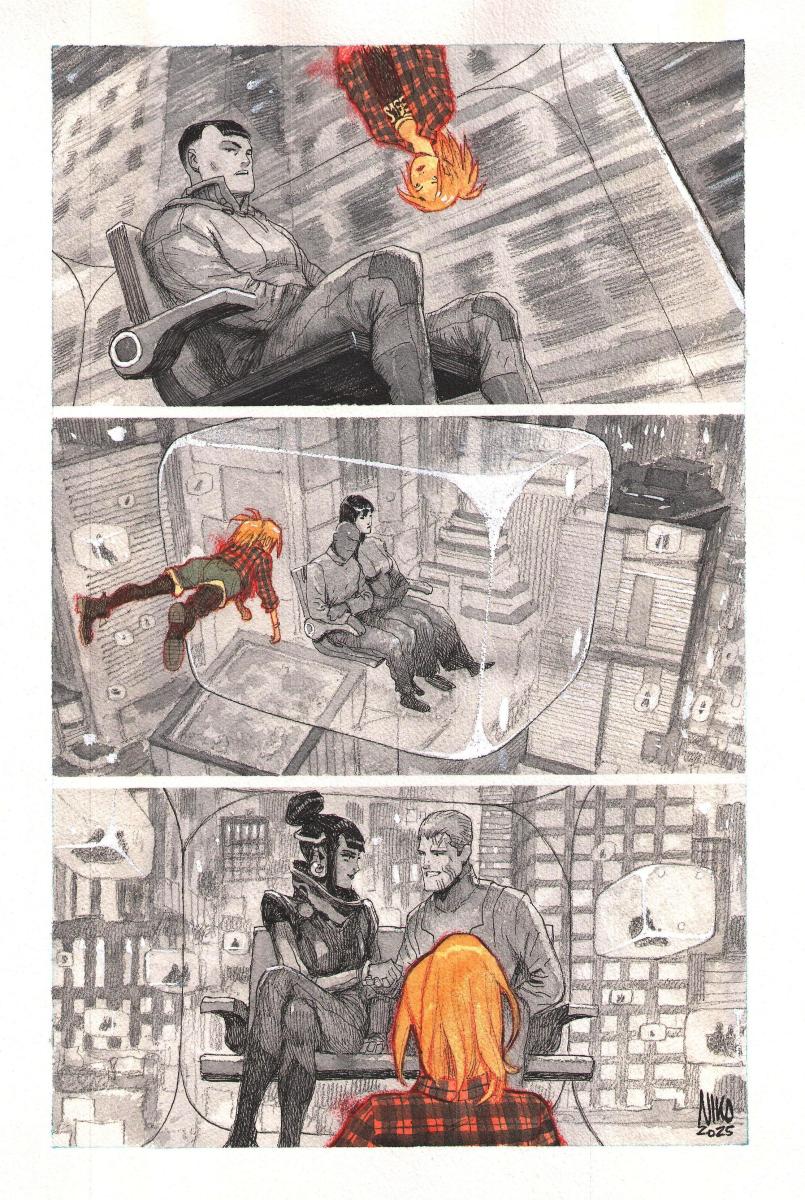 Planche originale 45 de Spectateurs