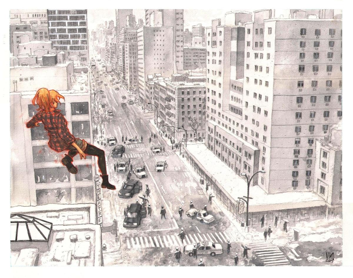 Double planche originale 28-29 de Spectateurs