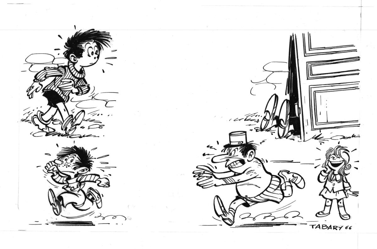 TOTOCHE, Illustration originale page de garde de Totoche
