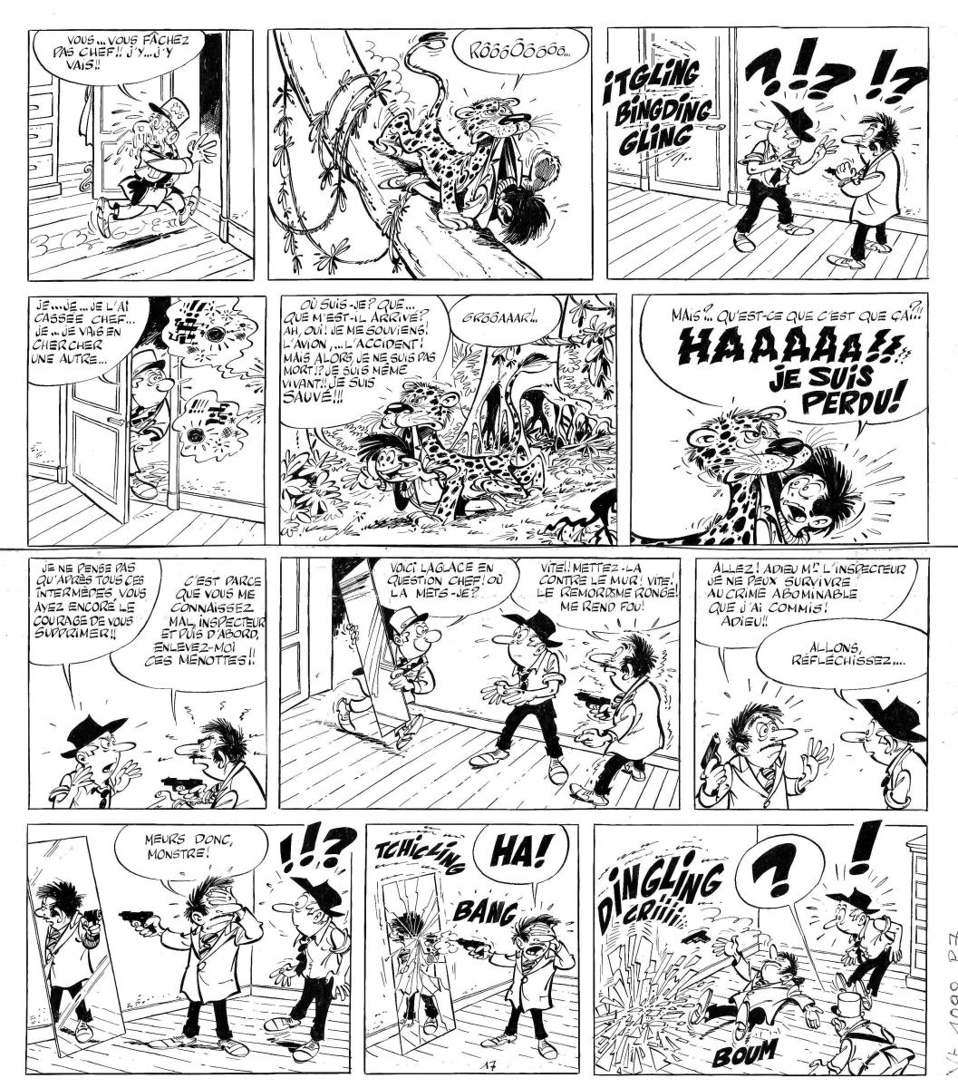 TOTOCHE, Planche originale 17 Le Grand Voyage 