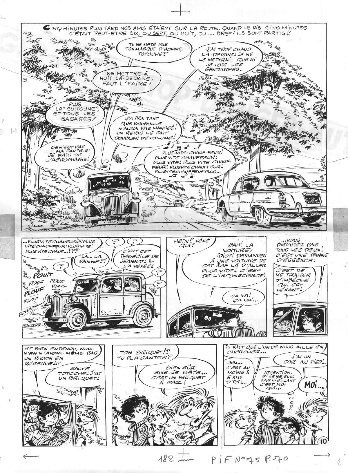 TOTOCHE, Planche originale 10 de Tous des sauvages par Jean Tabary