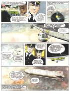 Divers : Planche originale en couleur directe 24 de D-LZ129 HINDENBURG par DIMITRI