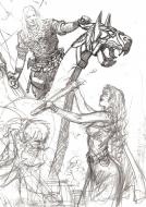 SAGA VALTA : Illustration originale Drakkar inspir�e de SAGA VALTA par Mohamed AOUAMRI