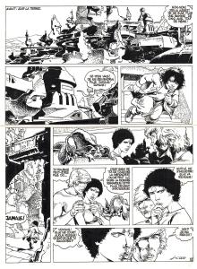 HANS : Planche originale 2 de HANS du tome 9 par KAS