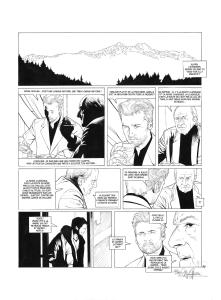 LE TEMPS DES LOUPS : Planche originale 24 LE TEMPS DES LOUPS Tome 1 Damonte