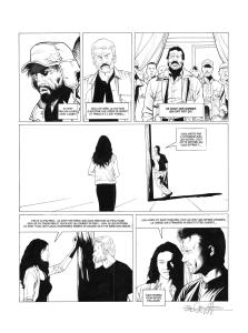 LE TEMPS DES LOUPS : Planche originale 26 LE TEMPS DES LOUPS Tome 1 Damonte