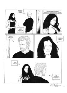 LE TEMPS DES LOUPS : Planche originale 27 LE TEMPS DES LOUPS Tome 1 Damonte