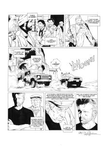 LE TEMPS DES LOUPS : Planche originale 29 LE TEMPS DES LOUPS Tome 1 Damonte