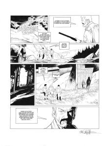 LE TEMPS DES LOUPS : Planche originale 30 LE TEMPS DES LOUPS Tome 1 Damonte
