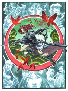 ISABELLAE : Illustration originale de ISABELLAE par GABOR