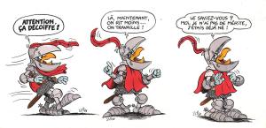 BEC-EN-FER : Illustration originale BEC EN FER par Jean-Louis PESCH