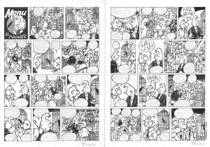 MANU : Gag en deux planches  'Le Mainate''  paru dans Manu Tome 1 'L'insupportable Manu' par Frank Margerin