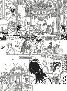 SOPHALETTA : Planche originale 30 de SOPHALETTA du tome 4 par Dominique HE