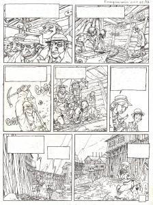 OUTLAW : Planche originale 17 de OUTLAW du tome 2 par FOURQUEMIN