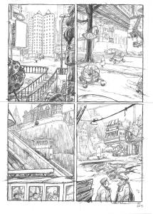 1984  : Planche Originale 28 de 1984 par Fr�d�ric Pontarolo