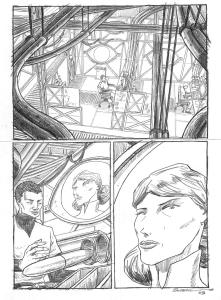 1984  : Planche Originale 6 de 1984 par Fr�d�ric Pontarolo
