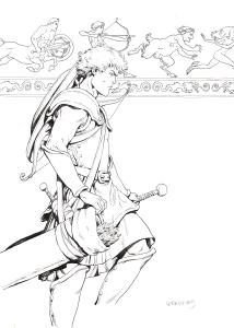 GOLIAS : Couverture originale de GOLIAS du tome 1 par LERECULEY