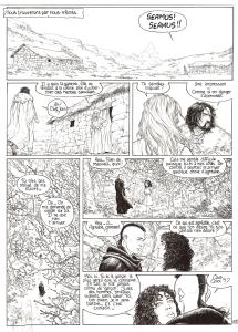 LA COMPLAINTE DES LANDES PERDUES : Planche originale 39 de LA COMPLAINTE DES LANDES PERDUES du tome 3 par DELABY