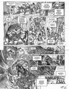 NAINS : Planche originale 24 de Nains Tome 2 Ordo du Talion par CRETY St�phane