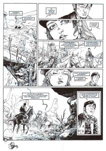SONORA : Planche originale 46 de SONORA du tome 1 par DELLAC