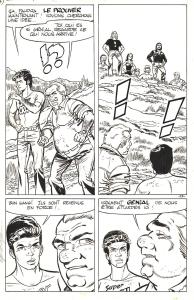 LES CASSEURS : Planche originale 17 de LES CASSEURS Petit Format