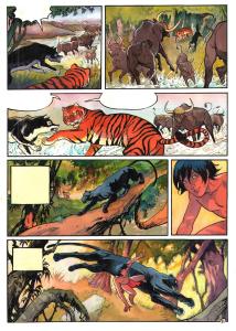 Divers : Planche originale 34 de LE DERNIER LIVRE DE LA JUNGLE par Johan DE MOOR