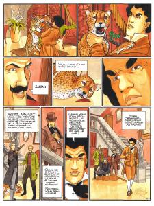 Divers : Planche originale 19 LES ROMANTIQUES du tome 3 