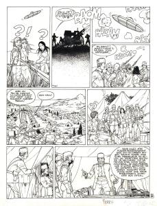 IAN KALEDINE : Planche originale 35 de IAN KALEDINE du tome 5
